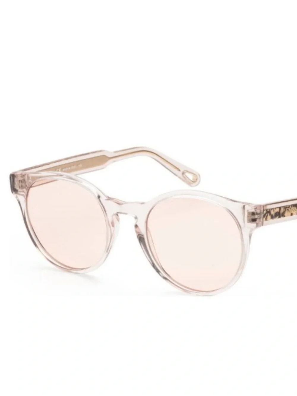 Chloe | CE753S Champagne Round Sunglasses